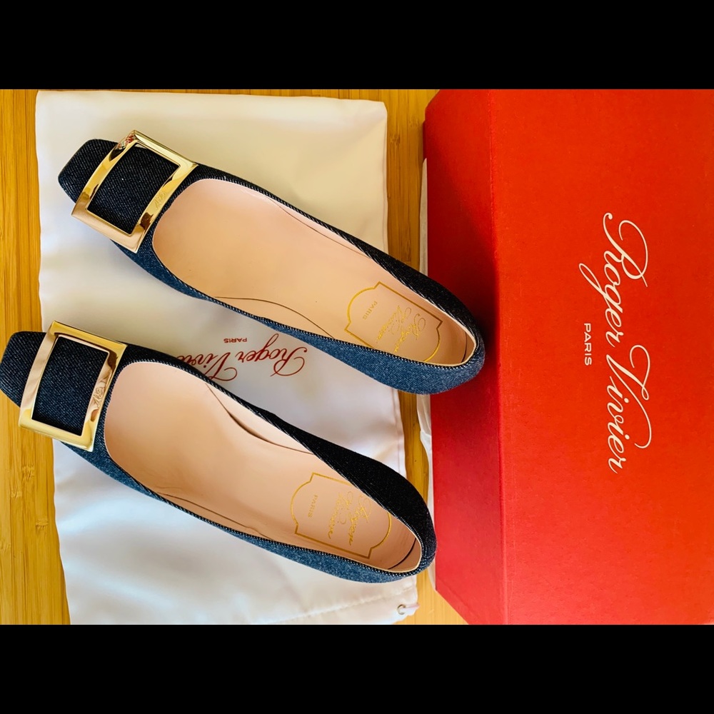 Roger Vivier 70mm trompette pumps